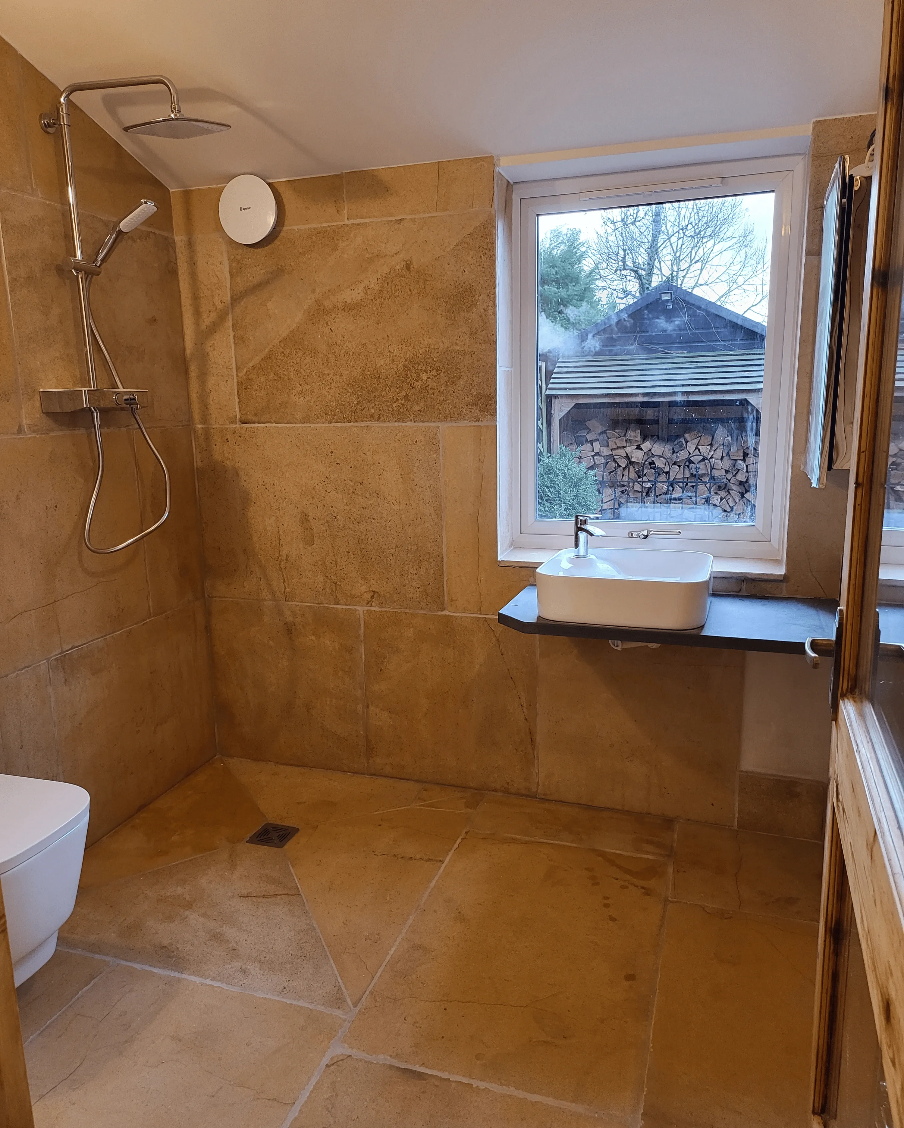 bathroom for wheel chair access